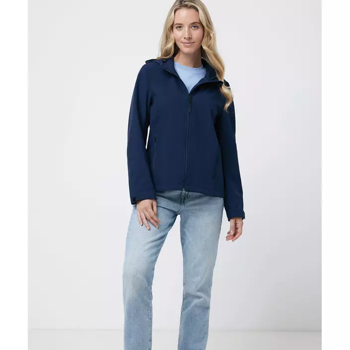 Iqoniq Makalu softshelljacka dam, Marin, large image number 11