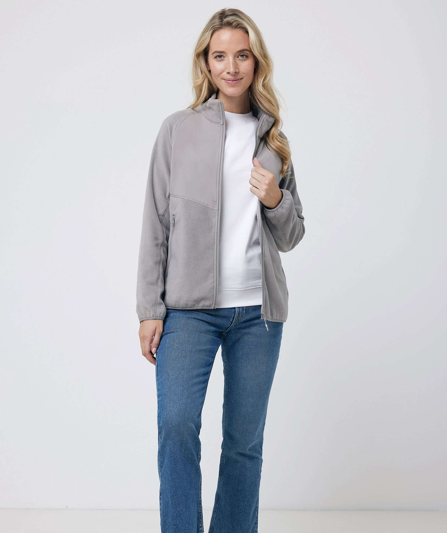 Iqoniq Talung fleecetr&oslash;je, Storm Grey, large image number 5