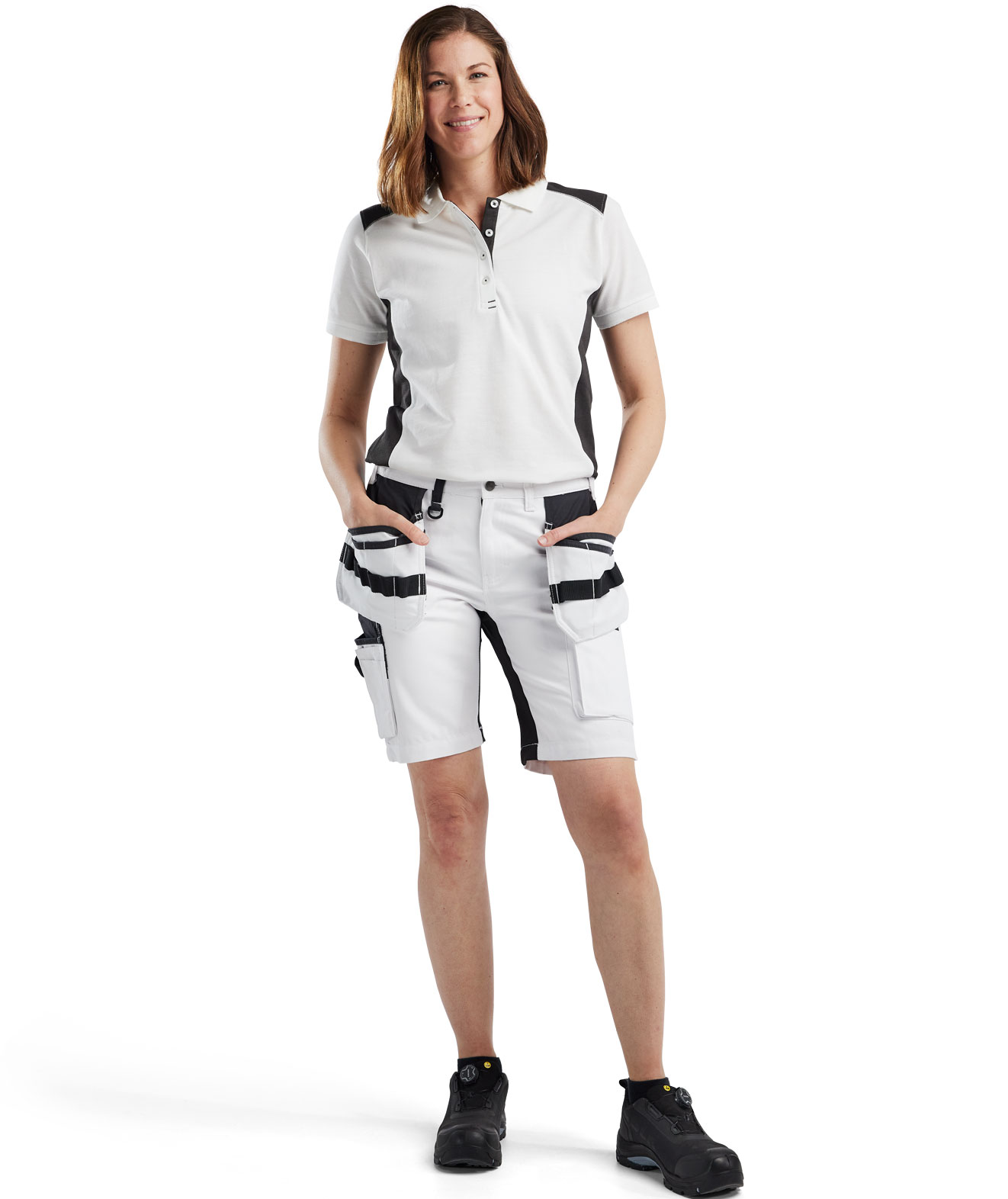 Bl&aring;kl&auml;der Unite dame polo T-shirt