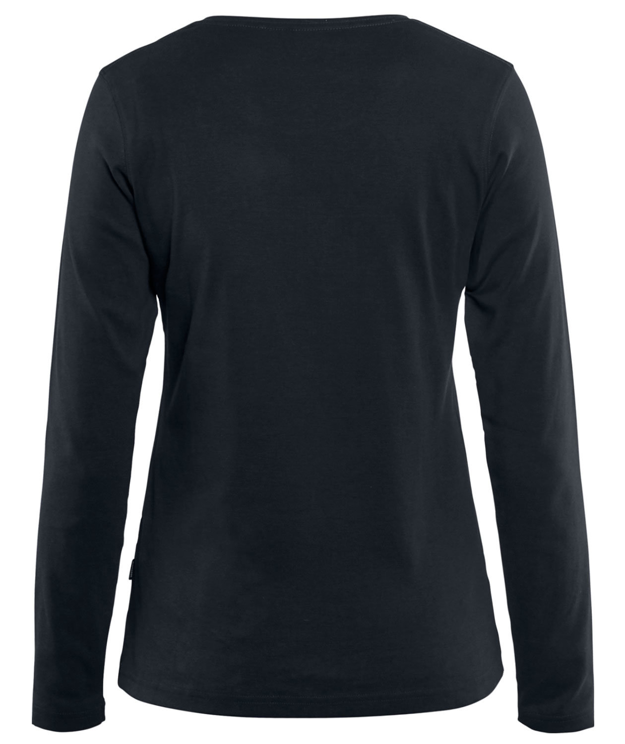 Bl&aring;kl&auml;der l&aring;ng&auml;rmad T-shirt dam, M&ouml;rk Marinbl&aring;