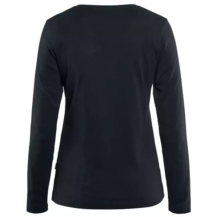 Blåkläder langermet dame T-skjorte, Mørk Marine, large image number 1