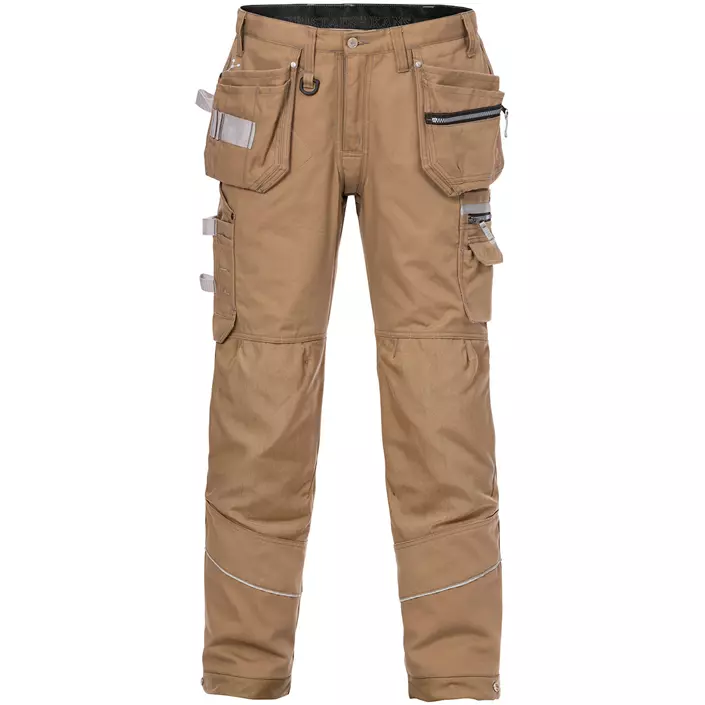 Fristads Gen Y craftsman trousers 2122, Khaki, large image number 0