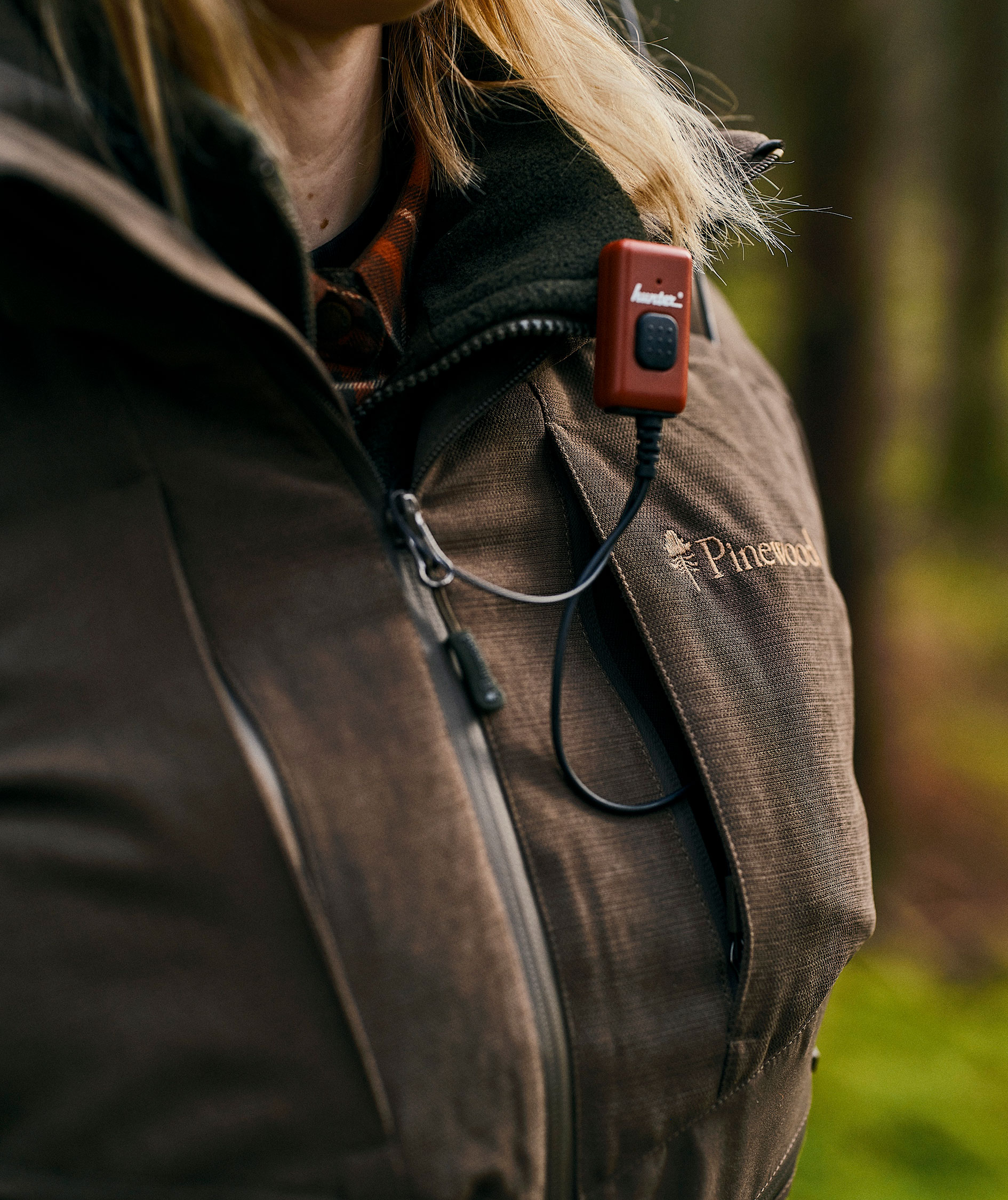 Pinewood&nbsp;Furudal Hunt Extreme damejakke, Suede Brown/dark olive, large image number 3