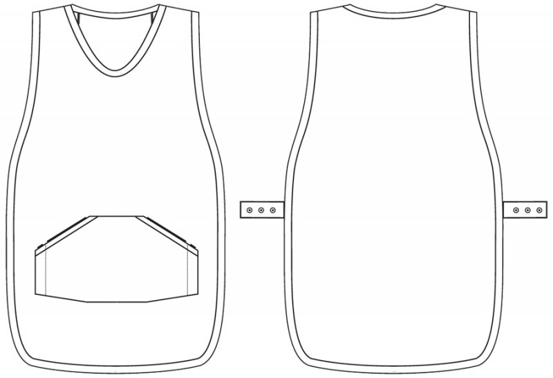 Kentaur sandwichforkl&aelig;de med lommer, Sort, large image number 2