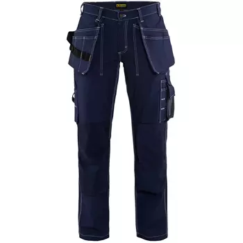 Blåkläder women's craftsman trousers, Marine Blue