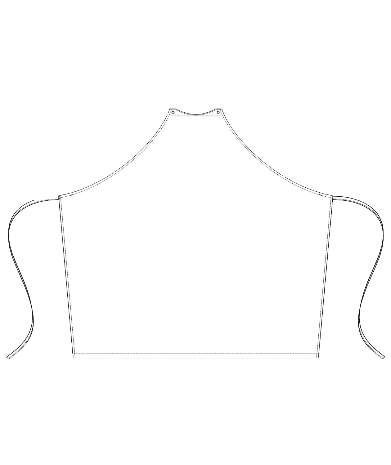 Kentaur A Collection brystlommeforkle, Charcoal, Charcoal, large image number 1