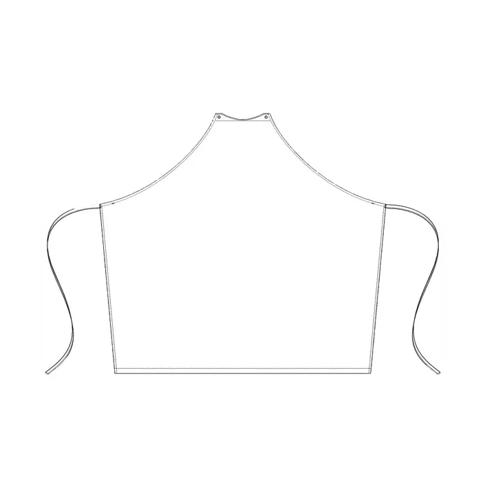 Kentaur A Collection bib apron, Charcoal, Charcoal, large image number 1