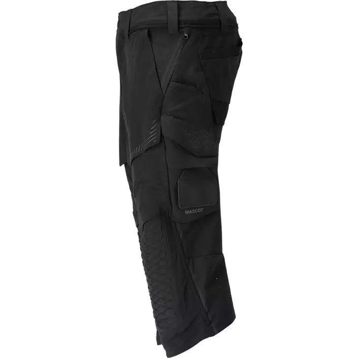 Mascot Customized 3/4-Arbeitshose full stretch, Schwarz, large image number 3