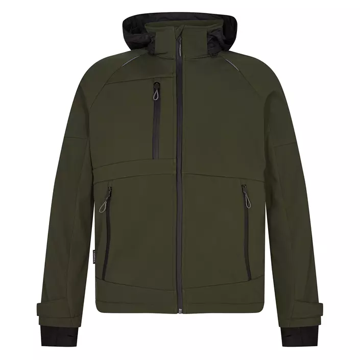 Engel X-treme softshell jacket, Forest green, large image number 0