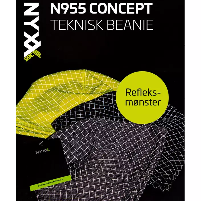 NYXX Concept beanie, Hi-Vis Yellow, Hi-Vis Yellow, large image number 1