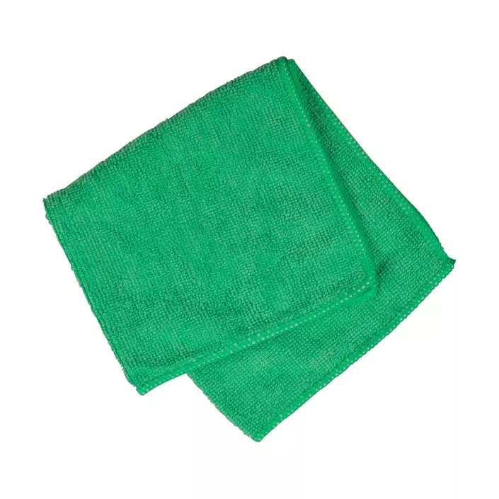 Abena Basic rengøringsklud 32x32 cm., Grøn, Grøn, large image number 0