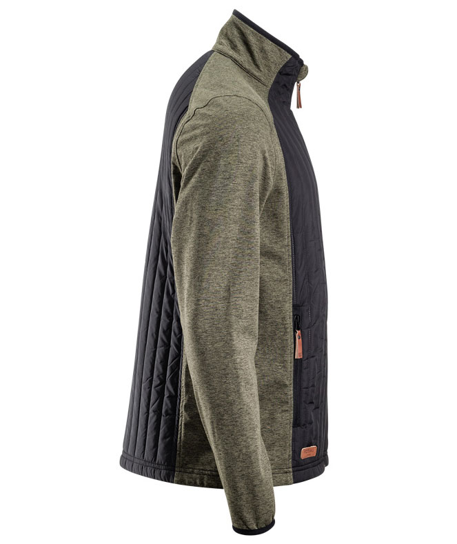 Kramp Active hybridjacka, Olivgr&ouml;n, large image number 2