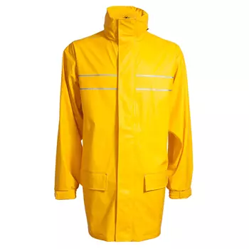Elka Dry Zone D-Lux rain PU raincoat, Yellow