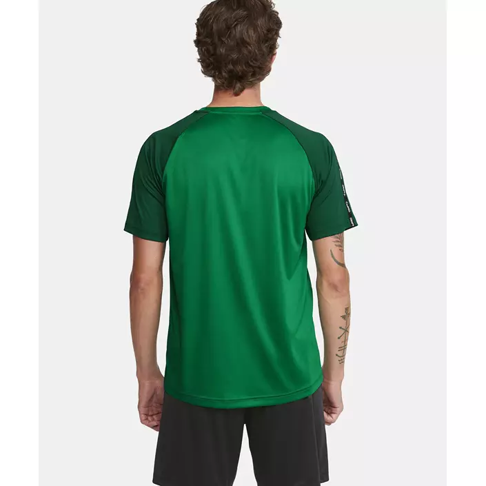 Craft Squad 2.0 Contrast Jersey T-Shirt, Team Green-Ivy, large image number 6