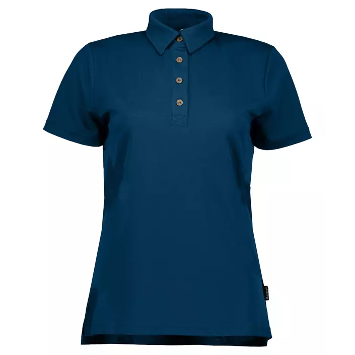 Pitch Stone Tech Wool dame polo T-skjorte, Estate Blue, large image number 1