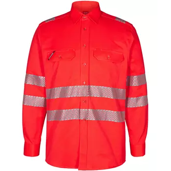 Engel Safety arbeidsskjorte, Hi-Vis Rød