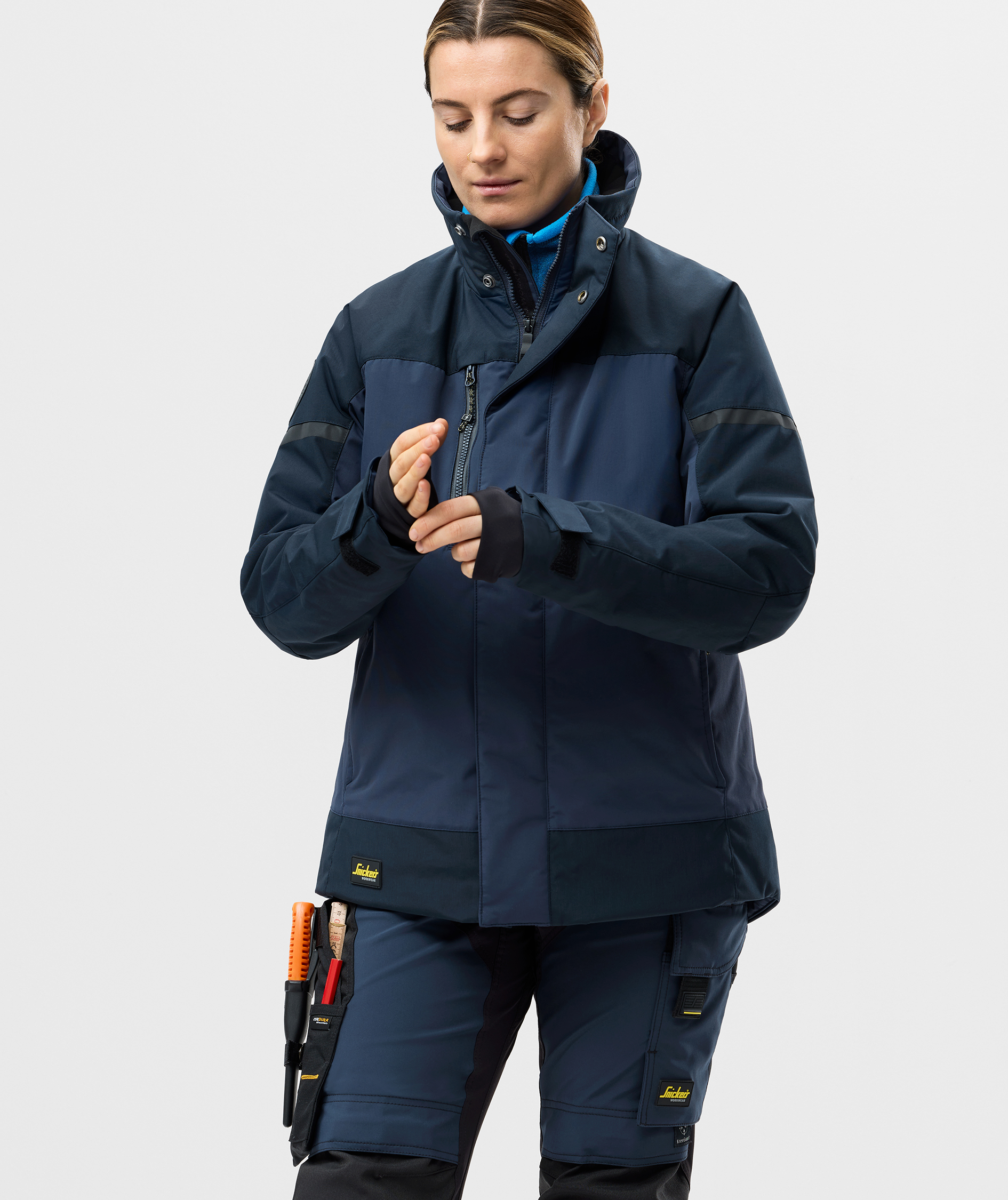 Snickers AllroundWork women's winter jacket 1117, Black