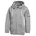 Matterhorn Paccard women's hoodie with zipper, Grey melange, Grey melange, swatch