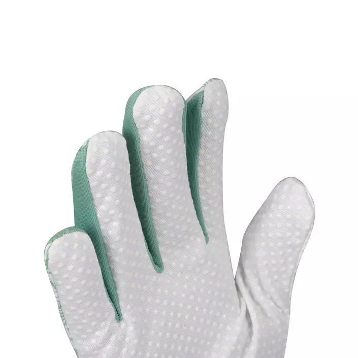 OX-ON Garden Comfort 5303 work gloves, Green/White, Green/White, large image number 3