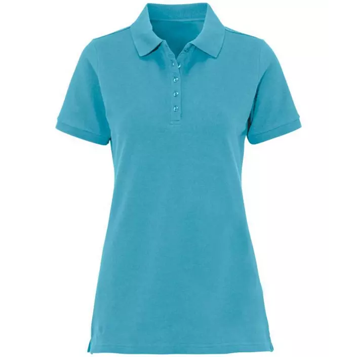 Hejco women's polo shirt, Turquo, large image number 0