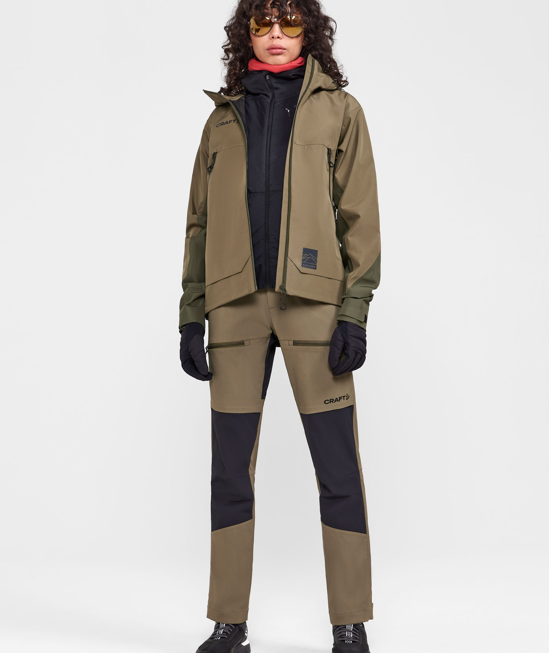 Craft ADV Explore dame skaljakke, Rift, large image number 3