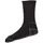 FE Engel socks, Black, Black, swatch