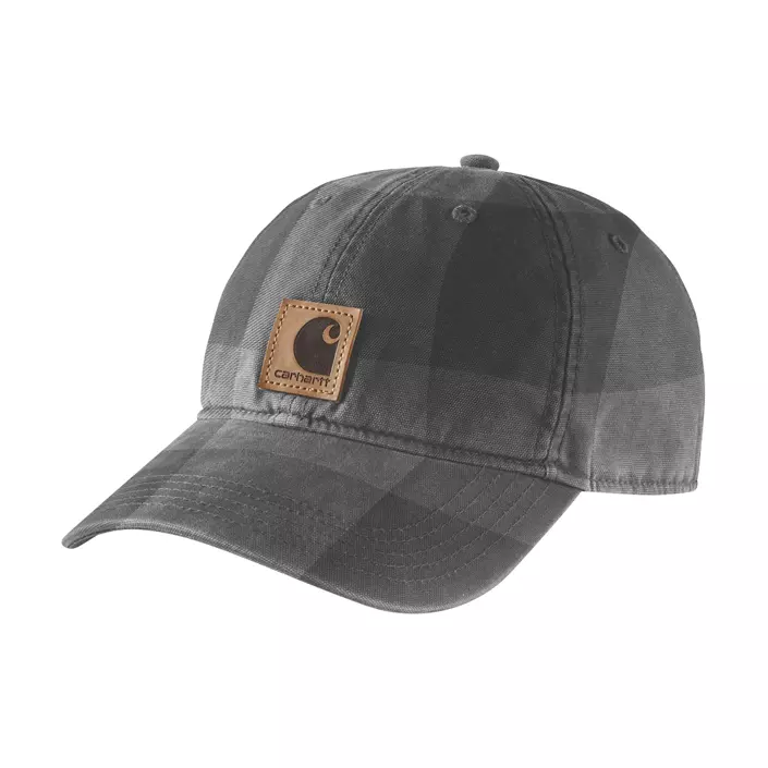 Carhartt Flannell Kappe, Gravel, Gravel, large image number 0