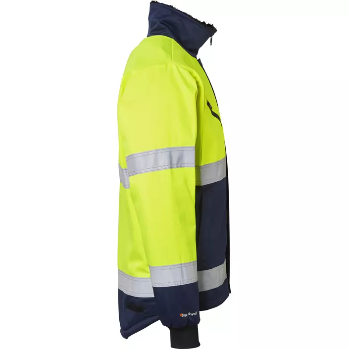 Top Swede winter jacket 5616, Hi-Vis Yellow/Navy, large image number 2