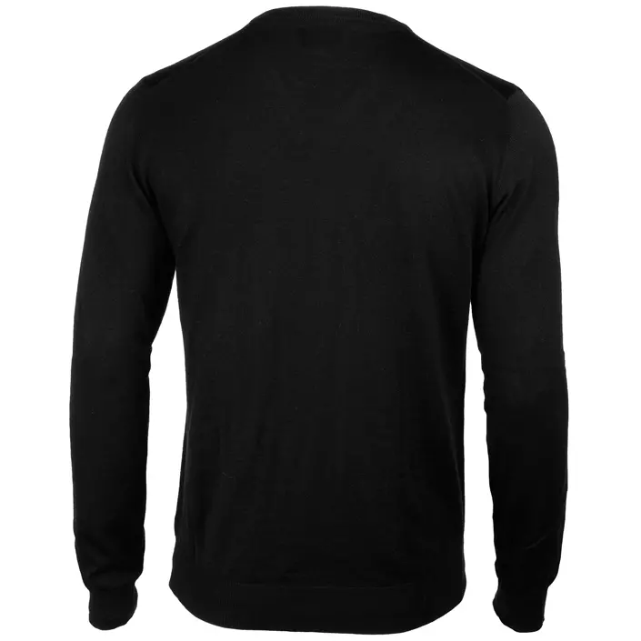 Nimbus Ashbury stickad tröja med merinoull, Svart, large image number 1