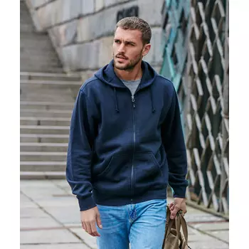 South West Parry hoodie with full zipper, Navy