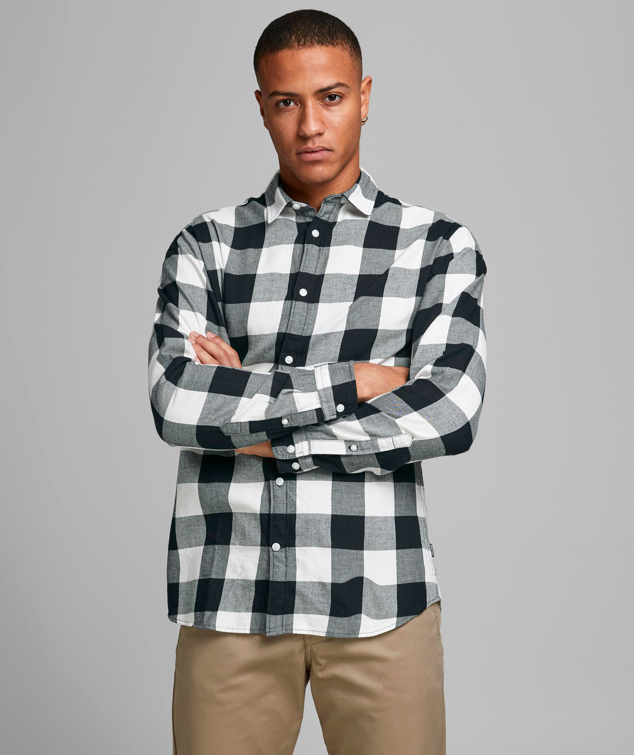 Jack & Jones JJEGINGHAM Slim fit lumberjack shirt