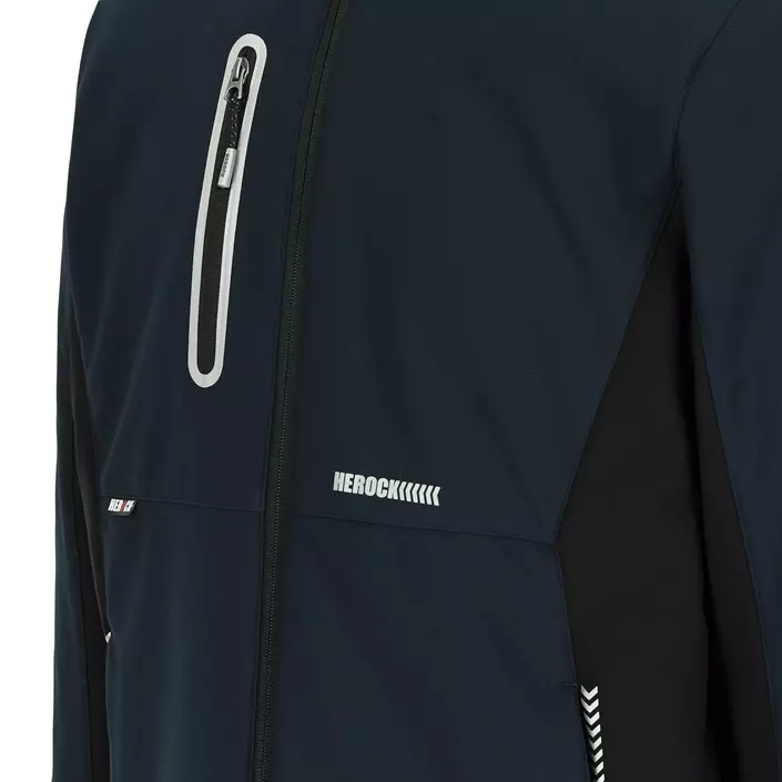HEROCK Taris gefüttert Softshelljacke, Navy, large image number 6