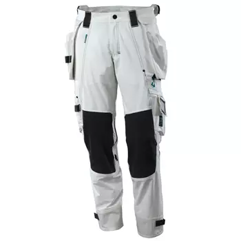 Mascot Advanced craftsman trousers Full stretch, White