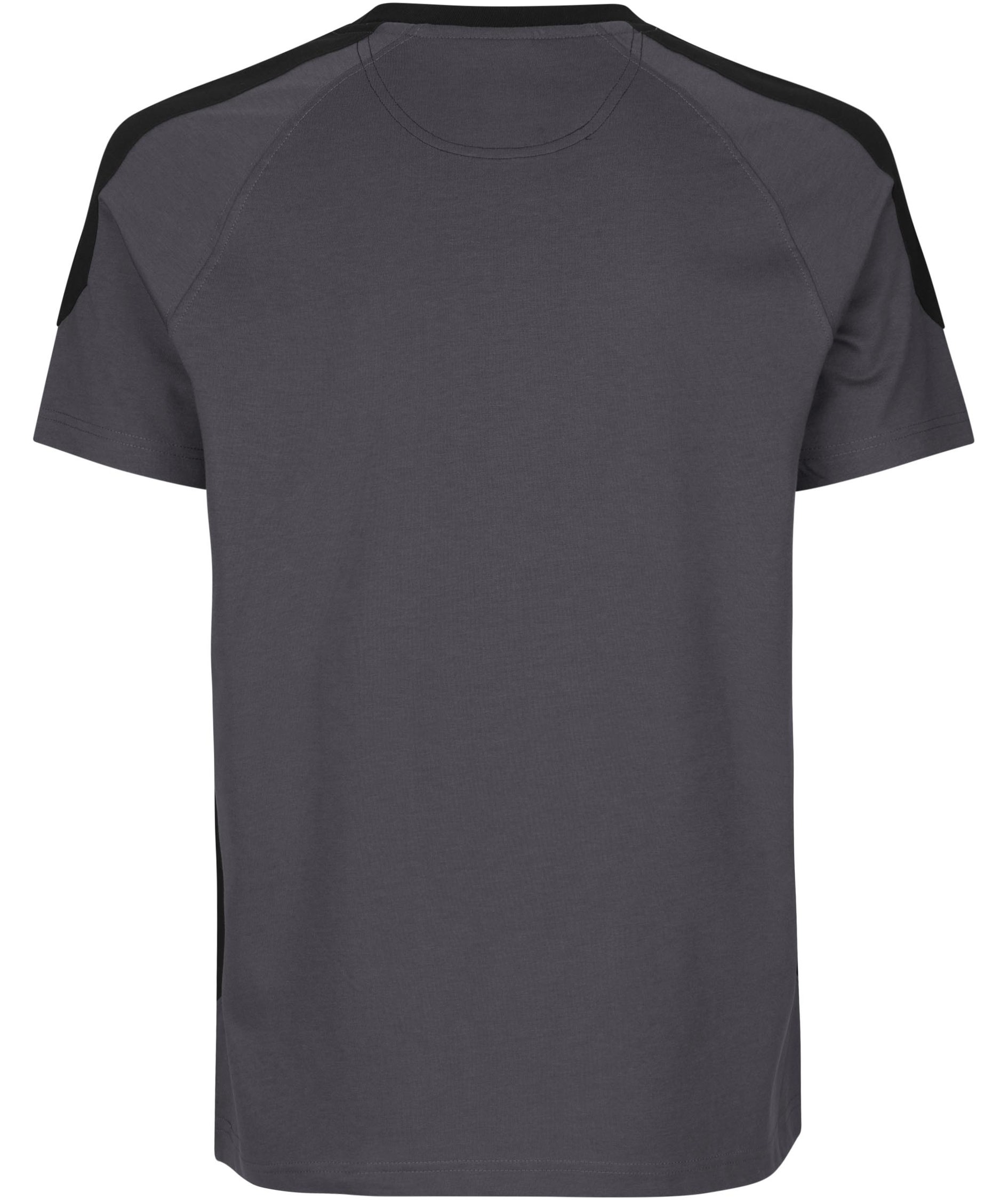 ID Pro Wear Kontrastfarben T-Shirt, Silver Grey, large image number 1