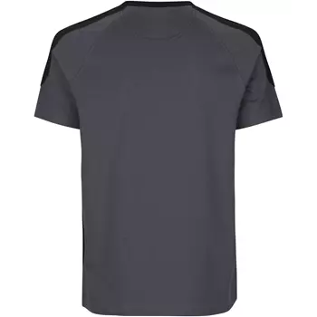 ID Pro Wear kontrast T-shirt, Silver Grey