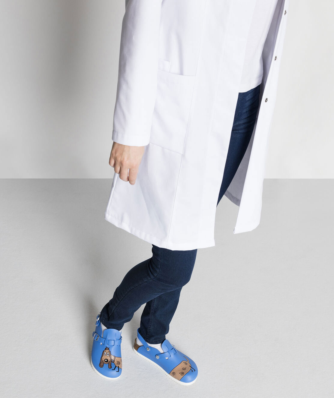 Birkenstock Kay SL Narrow Fit dame sandaler, Bl&aring;