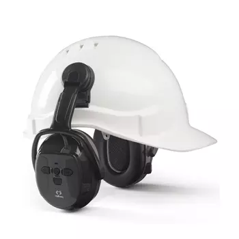 Hellberg Xstream hörselkåpor med Bluetooth till hjälmmontering, Svart