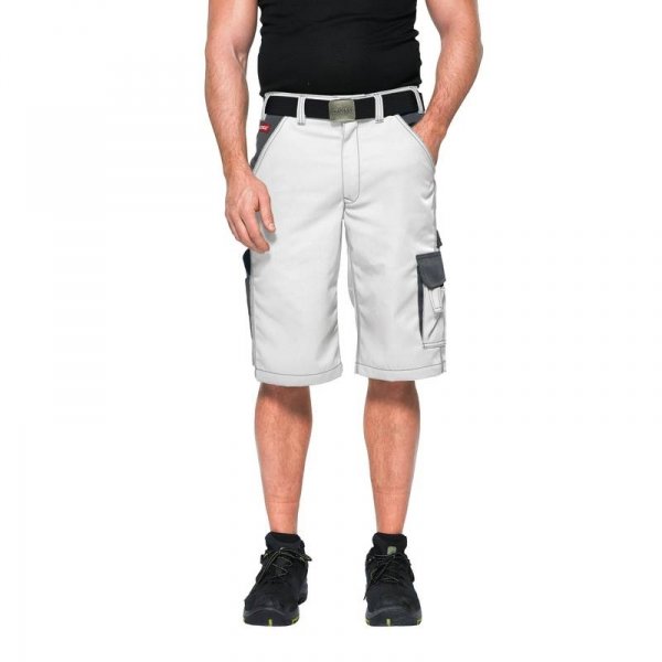 Fristads Kansas Icon work shorts, White/Grey, large image number 2
