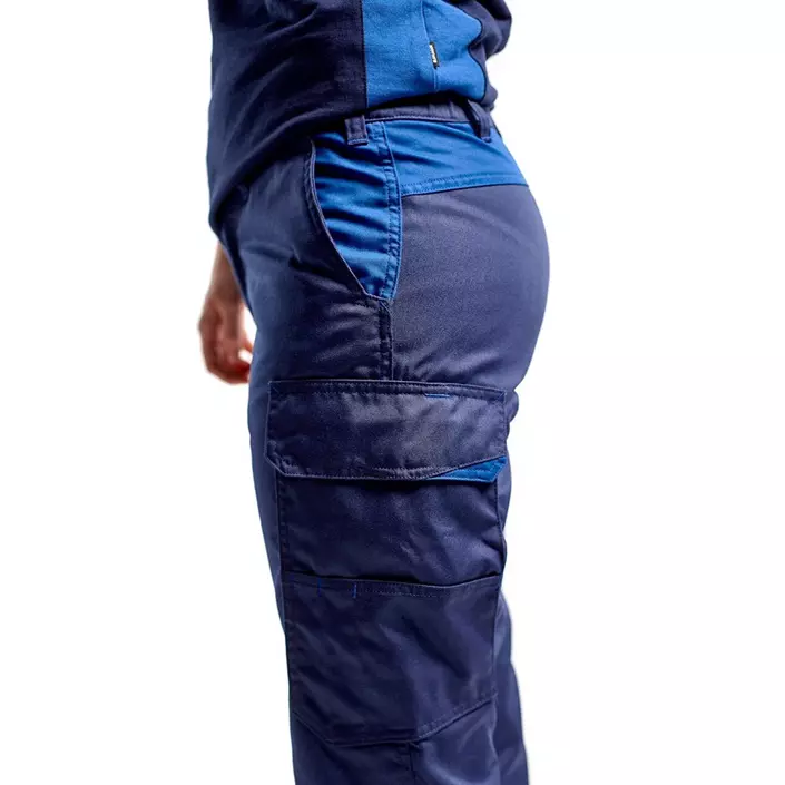 Blåkläder women's service trousers, Marine Blue/Cobalt Blue, large image number 5