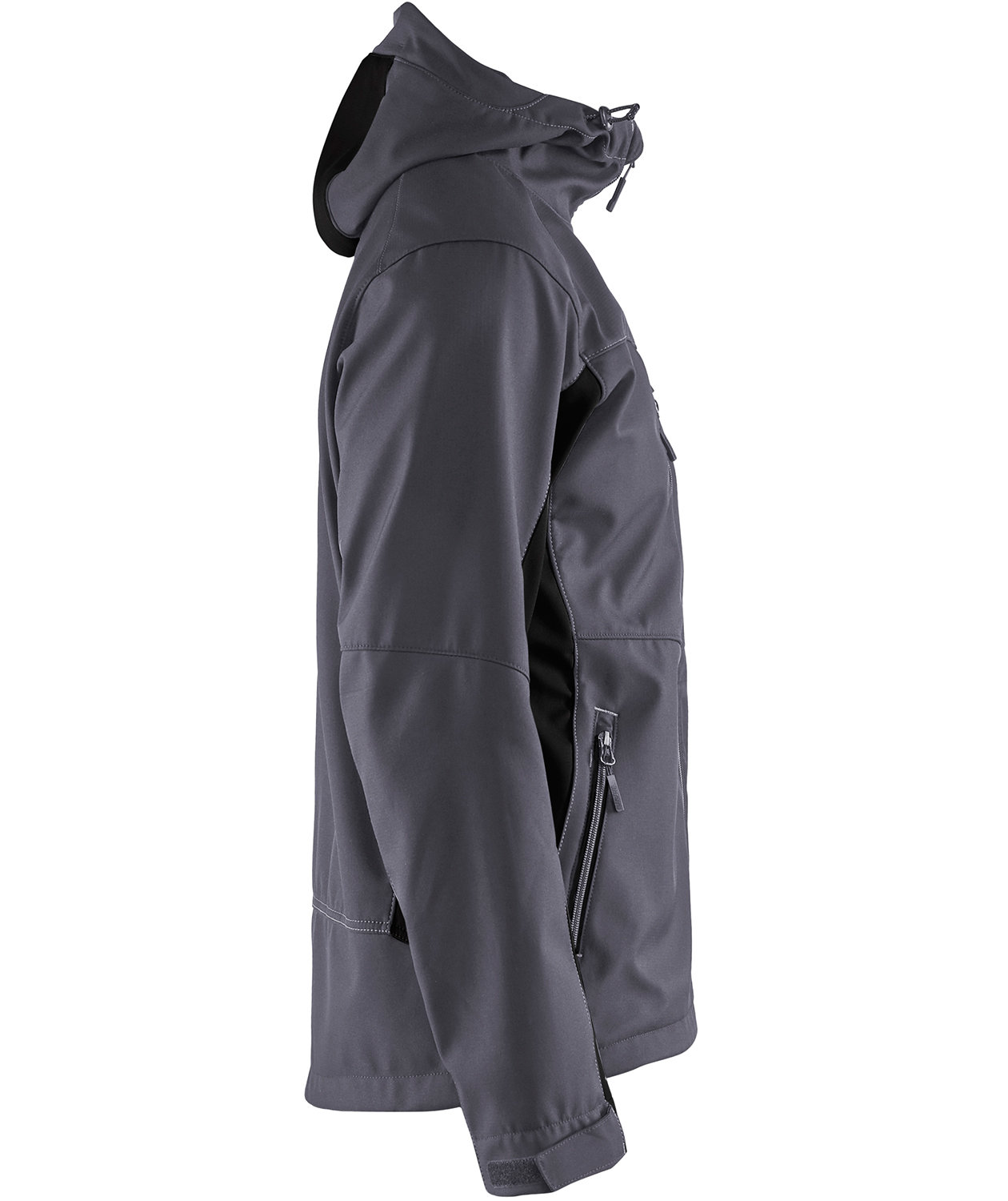 Bl&aring;kl&auml;der Unite softshell jacket, Medium grey/black, large image number 3