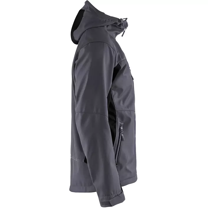 Blåkläder Unite softshell jacket, Medium grey/black, large image number 3