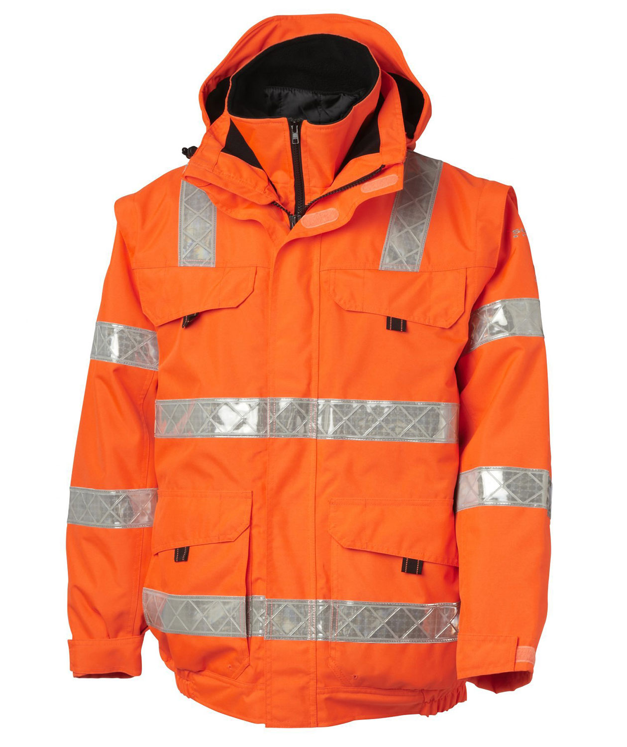 Viking Superior 3-i-1 pilot jacket, Hi-vis Orange
