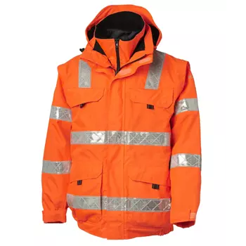 Viking Superior 3-i-1 pilot jacket, Hi-vis Orange
