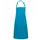 Karlowsky Basic bib apron with pockets, Turquoise, Turquoise, swatch