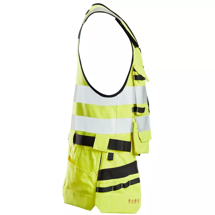 Snickers ProtecWork tool vest, Hi-Vis Yellow, large image number 3