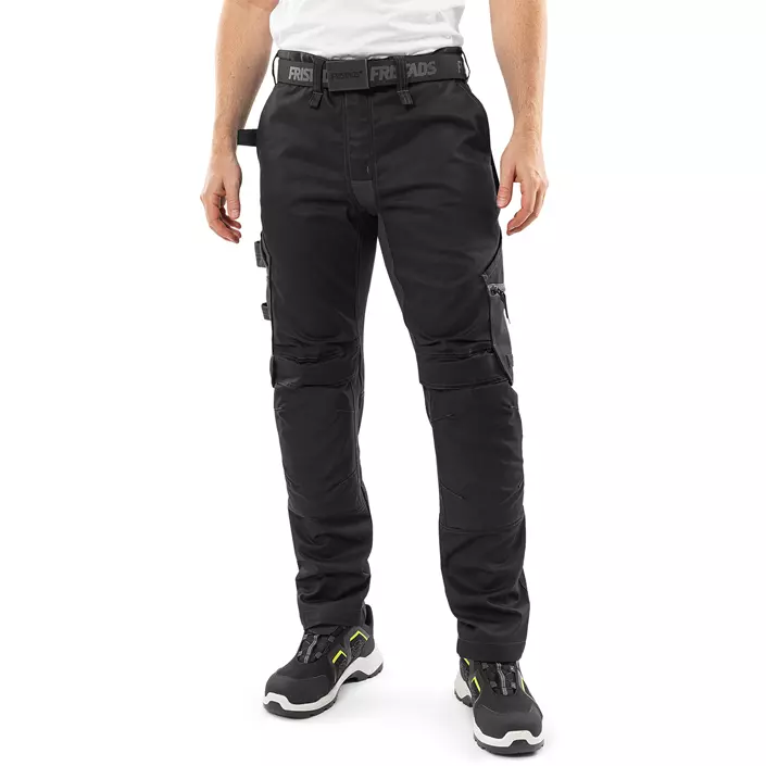 Fristads Green arbejdsbukser 2905 GWM, Sort, large image number 2