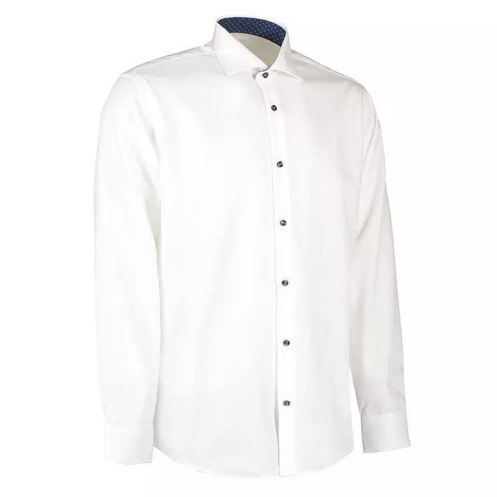 Seven Seas Fine Twill Virginia Slim fit skjorte, Hvit, large image number 2