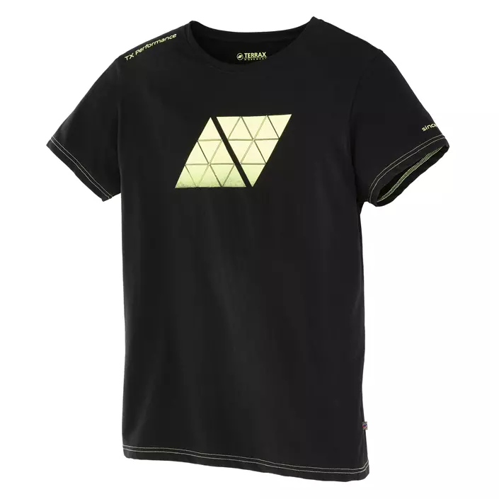 Terrax T-shirt, Sort/Lime, large image number 0