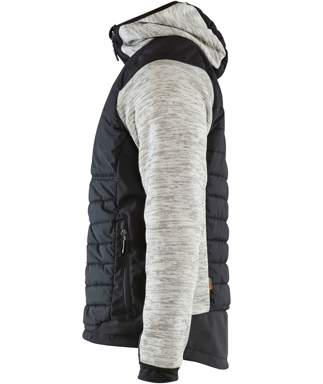 Bl&aring;kl&auml;der hybrid jacket, Grey Melange/Black, large image number 2