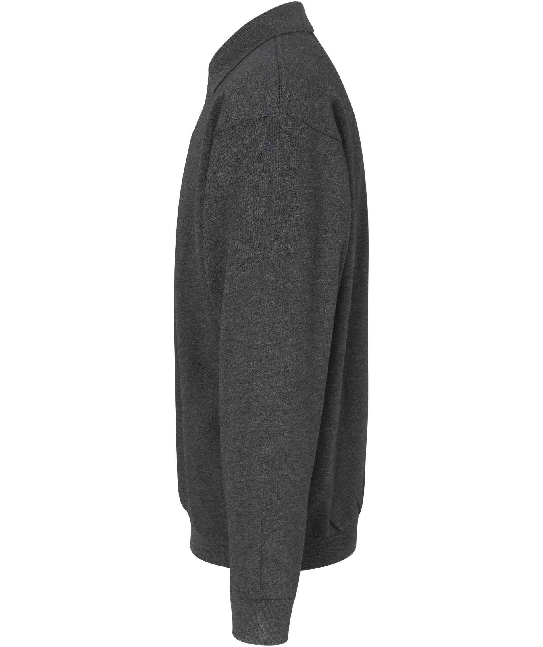 ID Game long-sleeved Polo T-shirt, Graphite Melange, large image number 2